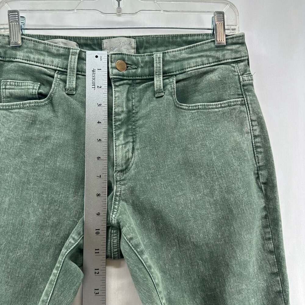 Universal Thread Jeans Womens 4/27R High Rise Skinny Stretch Denim Washed Green - Picture 8 of 12
